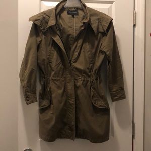 Banana Republic green coat
